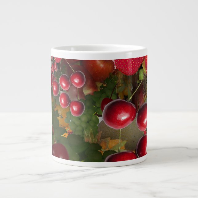 Fruits Large Coffee Mug (Front)