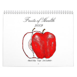 Fruits of Health (healthy tips included) Calendar