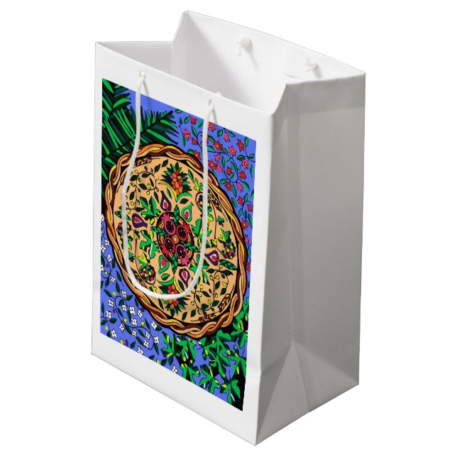 Fruits of Israel Gift Bag (Back Angled)