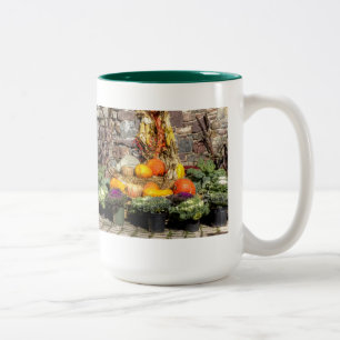 Fruits Of The Autumn Harvest Two-Tone Coffee Mug