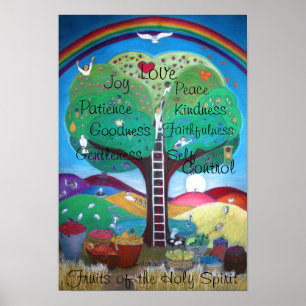 Fruits of the Holy Spirit Poster - New Layout