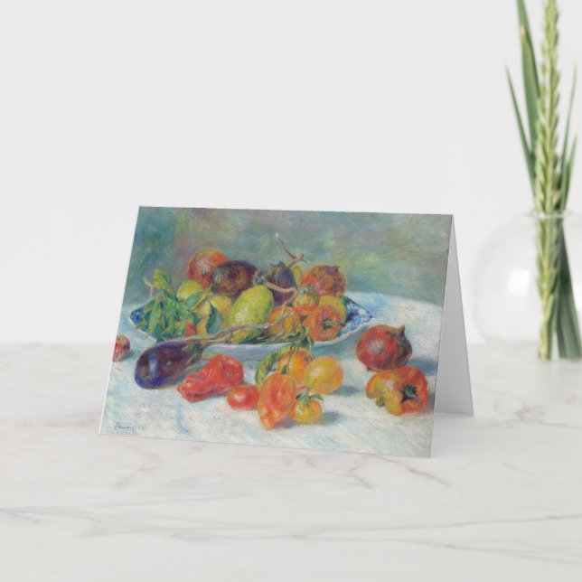 Fruits of the Midi | Pierre-Auguste Renoir Card (Front)