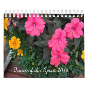 Fruits of the spirit calendar