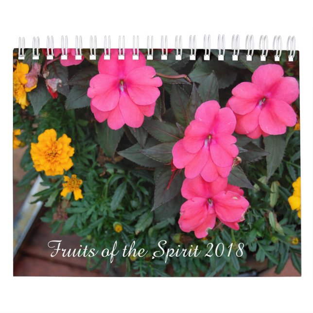 Fruits of the spirit calendar (Cover)