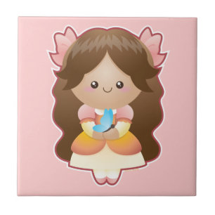 Fruits of the Spirit: Gentleness Ceramic Tile