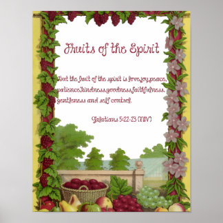 Fruits of the Spirit Poster