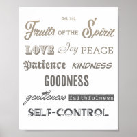 Fruits of the Spirit