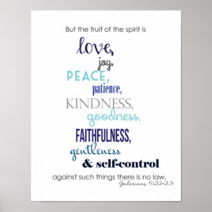 Fruits of the Spirit Poster