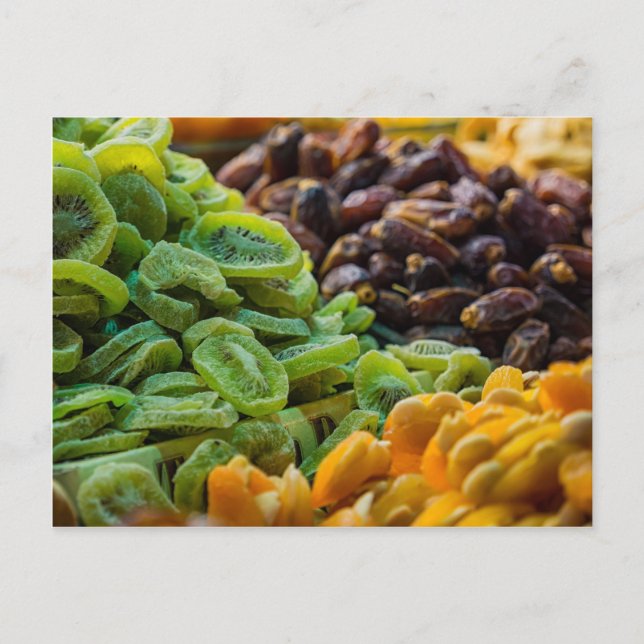 Fruits on a bazaar in Istanbul (Turkey) Postcard (Front)