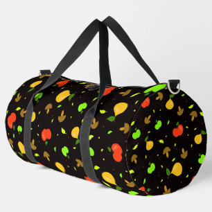 Fruits pattern duffle bag