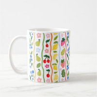 Fruits Pattern Food Summer Elegant Stylish