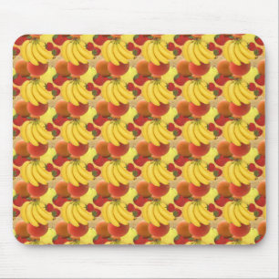 Fruits Pattern Mouse Pad