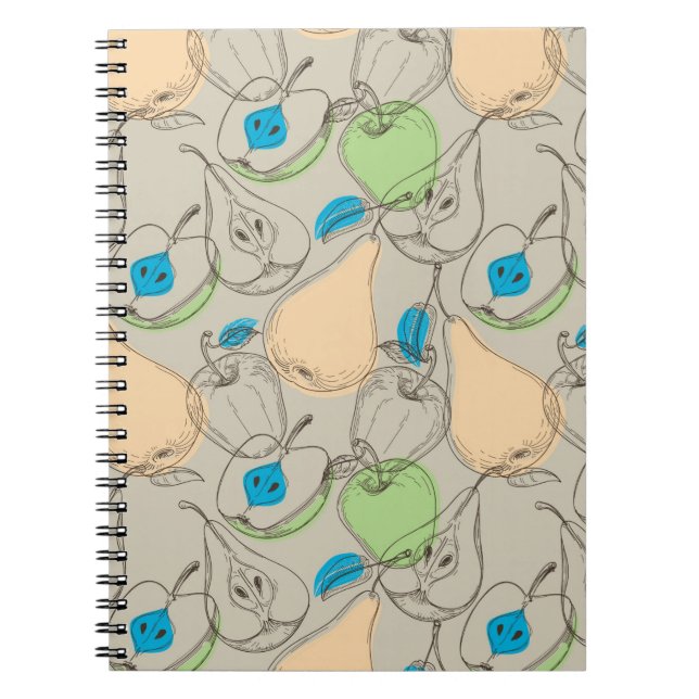 Fruits pattern notebook (Front)
