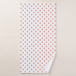 Fruits Polka Dots Bath Towel