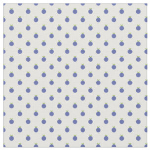 Fruits polka dots fabric