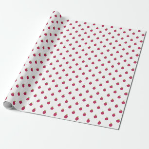 Fruits polka dots wrapping paper