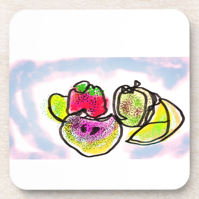 Fruits summer  coaster (Front)