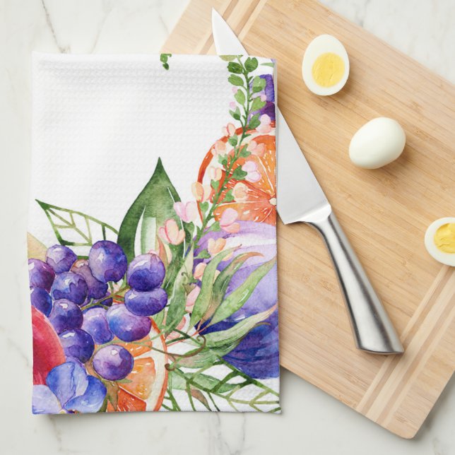 Fruits Tea Towel (Quarter Fold)