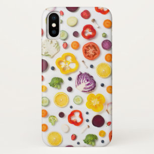 Fruits & Vegetables iPhone X Case