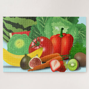 Fruits & Vegetables - Jigsaw Puzzle