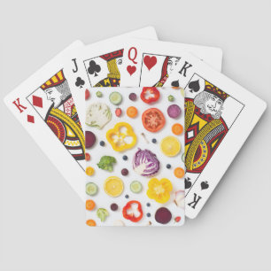 Fruits & Vegetables Playing Cards