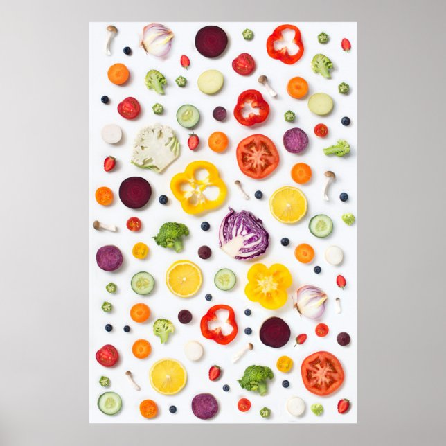 Fruits & Vegetables Poster (Front)
