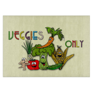 fruits & veggies cutting board