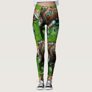 FRUITTI ZOO frog Leggings