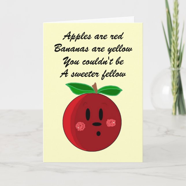 Fruity Birthday Card (Front)