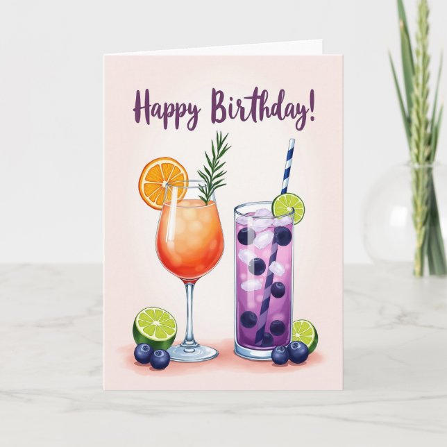 Fruity Birthday Card (Front)