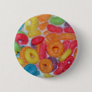 Fruity Cereal 6 Cm Round Badge