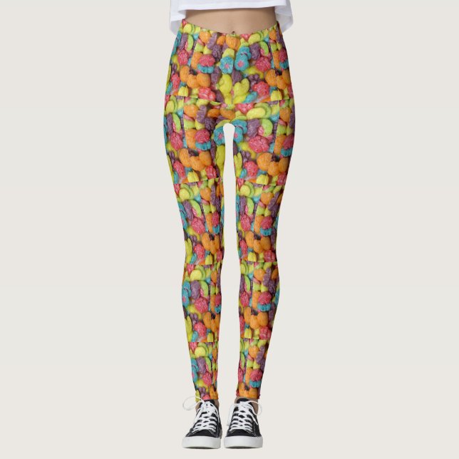 Fruity Cereal Leggings (Front)