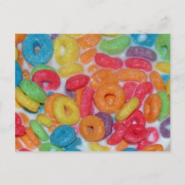 Fruity Cereal Postcard (Front)