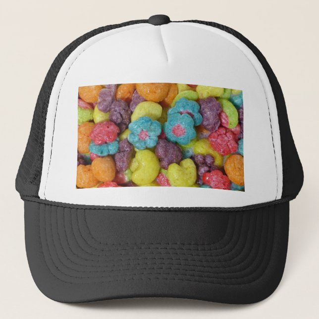 Fruity Cereal Trucker Hat (Front)