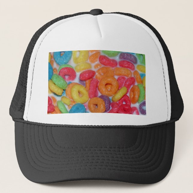 Fruity Cereal Trucker Hat (Front)
