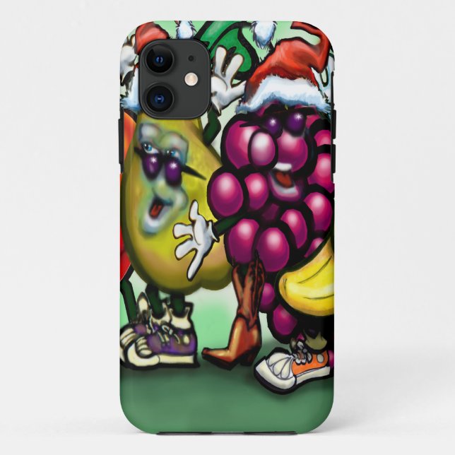 Fruity Christmas Case-Mate iPhone Case (Back)