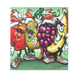 Fruity Christmas Notepad
