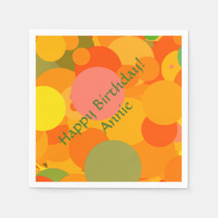 Fruity Circles Napkin