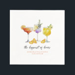 Fruity Drinks Bridal Shower Napkin<br><div class="desc">Fruity Drinks Bridal Shower Napkins</div>