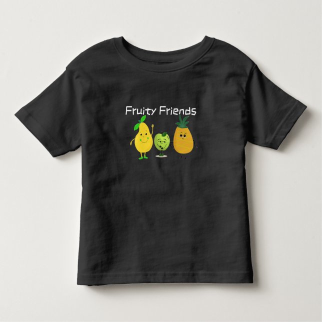 Fruity friends toddler T-Shirt (Front)