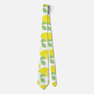 Fruity Lemon and Lemon Slices Tie