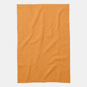 Fruity Orange Slice Summer Pattern Tea Towel