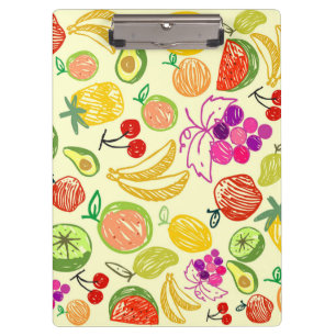 Fruity Pattern Clipboard