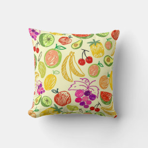 Fruity Pattern Cushion