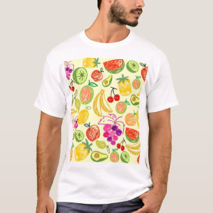Fruity Pattern T-Shirt
