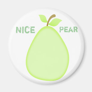 Fruity pear magnet