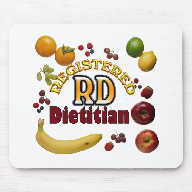 FRUITY RD REGISTERED DIETITIAN MOUSE PAD (Front)