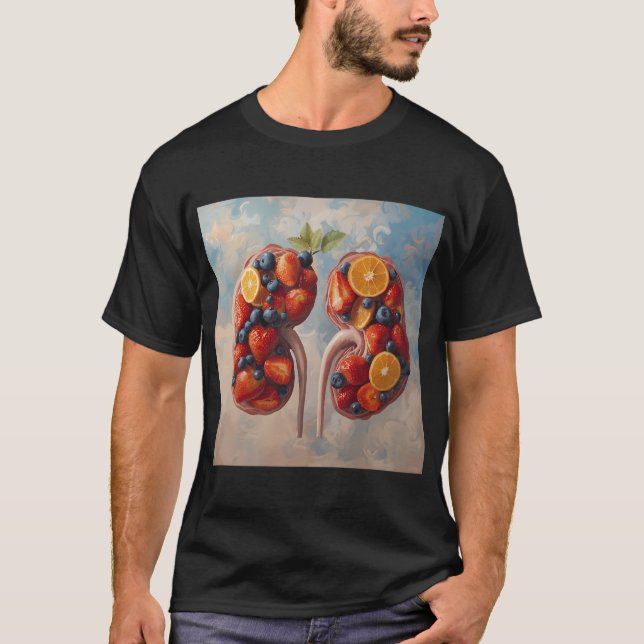 Fruity Sky Kidneys T-Shirt (Front)