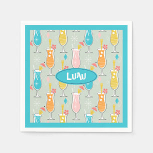 Fruity Tiki Beverages Napkin