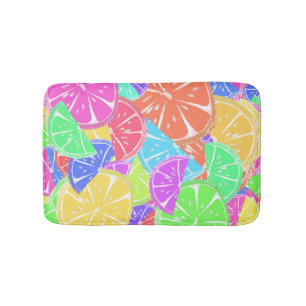 Fruity Tutti Colourful Fruit Slices Bath Mat